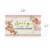 Wrapables 2.1  x 3.5  Thank You Cards for Small Business, Weddings, 120pcs, Floral Thank You Perspective: back