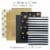 Wrapables Tissue Paper 20 x 28 Inch for Gift Wrapping (60 Sheets), Black & Gold Perspective: back