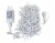 ProductWorks Mini Bulb LED Light String, Cool White, 32-Feet, 150 Lights Perspective: back