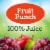 Juicy Juice® Fruit Punch 100% Juice Perspective: back