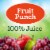 Juicy Juice® Fruit Punch 100% Juice Perspective: back