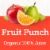 Juicy Juice Organics Fruit Punch 100% Organic Juice Perspective: back