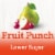 Juicy Juice Fruitifuls Organic Fruit Punch Fruit Juice Perspective: back