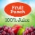 Juicy Juice® Fruit Punch 100% Juice Perspective: back