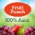 Juicy Juice® Fruit Punch 100% Juice Perspective: back