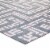 Nahia Geometric Maze 8x10 Area Rug ivory, light gray and sky blue Perspective: back