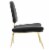 Ponder Performance Velvet Lounge Chair-EEI-2809 black Perspective: back