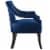 Harken Performance Velvet Accent Chair Perspective: back