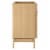 Render 36 Bathroom Vanity Cabinet, Oak Perspective: back
