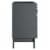 Render 30 Bathroom Vanity Cabinet, Gray Perspective: back