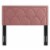 Greta Performance Velvet Twin Headboard, Dusty Rose Perspective: back