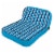 Aqua Heavy Duty Ultra Comfort Inflatable 2 Person Pool Float Recliner Lounger Perspective: back