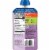 Plum Organics® Stage 2 Pear & Mango Organic Baby Food Pouch Perspective: back