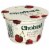 Chobani® Black Cherry on the Bottom Nonfat Greek Yogurt Cup Perspective: back