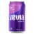 Zevia® Grape Zero Calorie Soda Cans Perspective: back