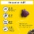 Zarbee's Children's Daily Immune Support Elderberry Gummies Perspective: back