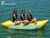 NEW Island Hopper PVC-3 Banana Boat Inflatable 3 Passenger Water Sled Perspective: back