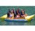 New Island Hopper 6 Passenger 13' Feet In-Line Side-To-Side Seating Banana Boat Perspective: back