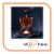 Ceramic Chocolate Fondue Pot / Cheese melting Pot, Color: Brown by MyXOHome Perspective: back
