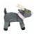 Goat Simulator 10" Plush with Stick-On Tongue Perspective: back