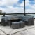 Patio Furniture Sets in Rattan for Home or Office Use Perspective: back