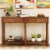 TV/Entertainment Furniture in Solid Wood for Home or Office Use Perspective: back