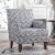 Accent Chairs in Fabric for Home or Office Use Perspective: back
