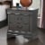 Nightstands in Solid Wood for Home or Office Use Perspective: back