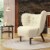 Accent Chairs in Polyester for Home or Office Use Perspective: back