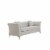 Sofas in Fabric for Home or Office Use Perspective: back