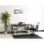 Desks in Solid Wood for Home or Office Use Perspective: back