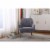 Accent Chairs in Velvet for Home or Office Use Perspective: back