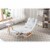 Accent Chairs in Solid Wood for Home or Office Use Perspective: back