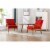 Chairs/Accent Seating in Linen for Home or Office Use Perspective: back