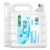 all Liquid Laundry Detergent, Free Clear for Sensitive Skin, 237 Fl Oz Perspective: back