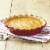 Emile Henry Round Ceramic Pie Dish Kitchen Bakeware Pan - Burgundy Perspective: back