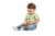 VTech® Discover & Learn Tablet™ Perspective: back