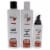 System 4 Colored Hair Progressed Thinning Kit Perspective: back