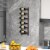 Hivvago Rust proof Wall Mounted Wine Rack for 6 or 9 Bottles-M Perspective: back