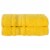 Kitcheniva Ultra Super Soft 100% Cotton Bath Towels Yellow 2 Packs Perspective: back