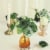 3 Inches Real-Looking Foam Fake Roses with Stems for Floral Arrangements 25 pcs Perspective: back