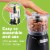 Hamilton Beach Electric Vegetable Chopper & Mini Food Processor Black Perspective: back