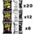 Smartfood Popcorn - Variety Pack, 0.5oz (Pack of 40) Perspective: back