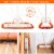 Dust Mop for Floor Cleaning with 2 Washable Microfiber Pads Perspective: back