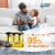 Swiffer Dusters Heavy Duty Extender Handle Starter Kit (1 Handle, 12 Dusters) Perspective: back