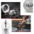 Peugeot Nancy Pepper Mill Acrylic, 5-Inch, Clear Perspective: back
