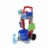 Theo Klein Kid's Cleaning Trolley with Miele Vacuum Toy Set for Ages 3 & Up, Red Perspective: back