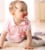 HABA Enchanted Butterflies Wooden Pacifier Chain (Made in Germany) Perspective: back