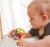HABA Wooden Clutching Toy Color Carousel (Made in Germany) Perspective: back