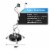 EDOU Dual Handle Pressure Washer Surface Cleaner 20  with Wheels | 4,500 PSI Max Perspective: back
